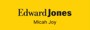 Edward Jones Micah Joy logo yellow